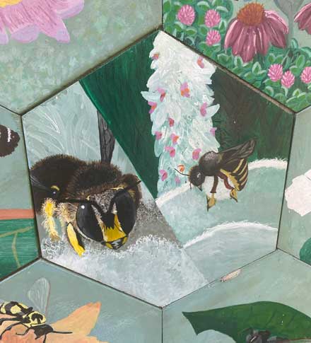 Mural closeup
