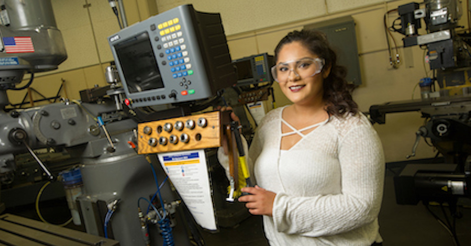 Mechanical Engineering and Aerospace Science & Engineering major Rosa Morales was an officer of the Chicano and Latino Engineers and Scientists Society.