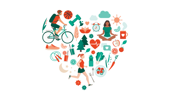 Compassion-graphic-700x395 Illustrations of healthy lifestyle arranged in a heart