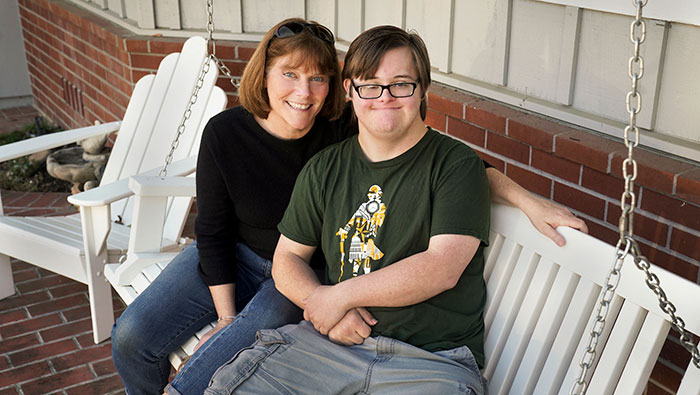 Foraker-Beth-Patrick-web Beth Foraker with her son Patrick