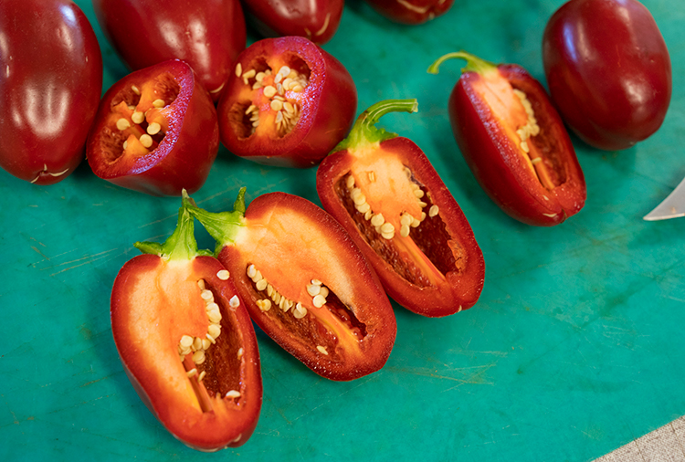 JalapenoPopper-web-inset Cavity of jalapeño popper pepper