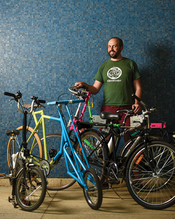 Jason-Moore-bikes Assistant professor of teaching Jason Moore