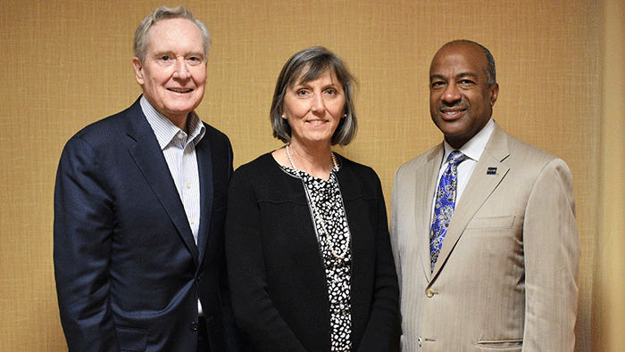 debby-stegura-uc-davis Left to right: George Keiffer, Debra Stegura and Gary May