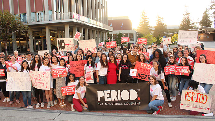 rally-web National Period Day rally at UC Berkeley in 2019