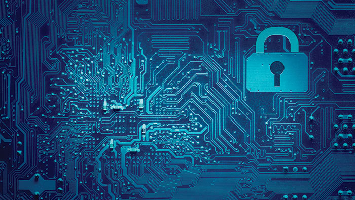 security Lock illustration