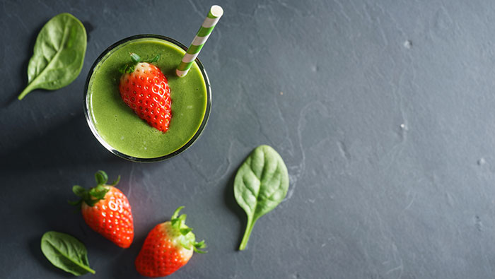 smoothie Strawberry spinach smoothie