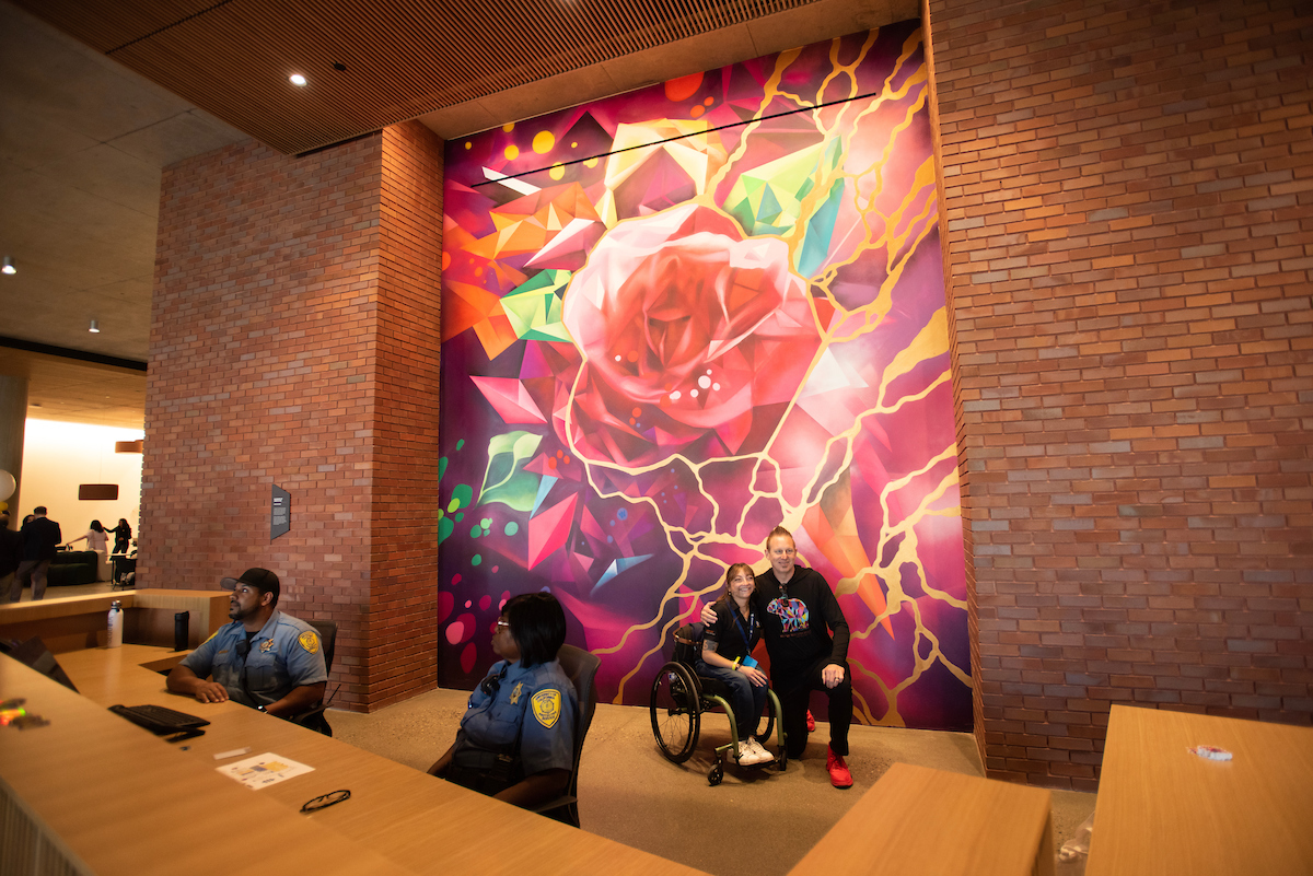 Aggie Square mural