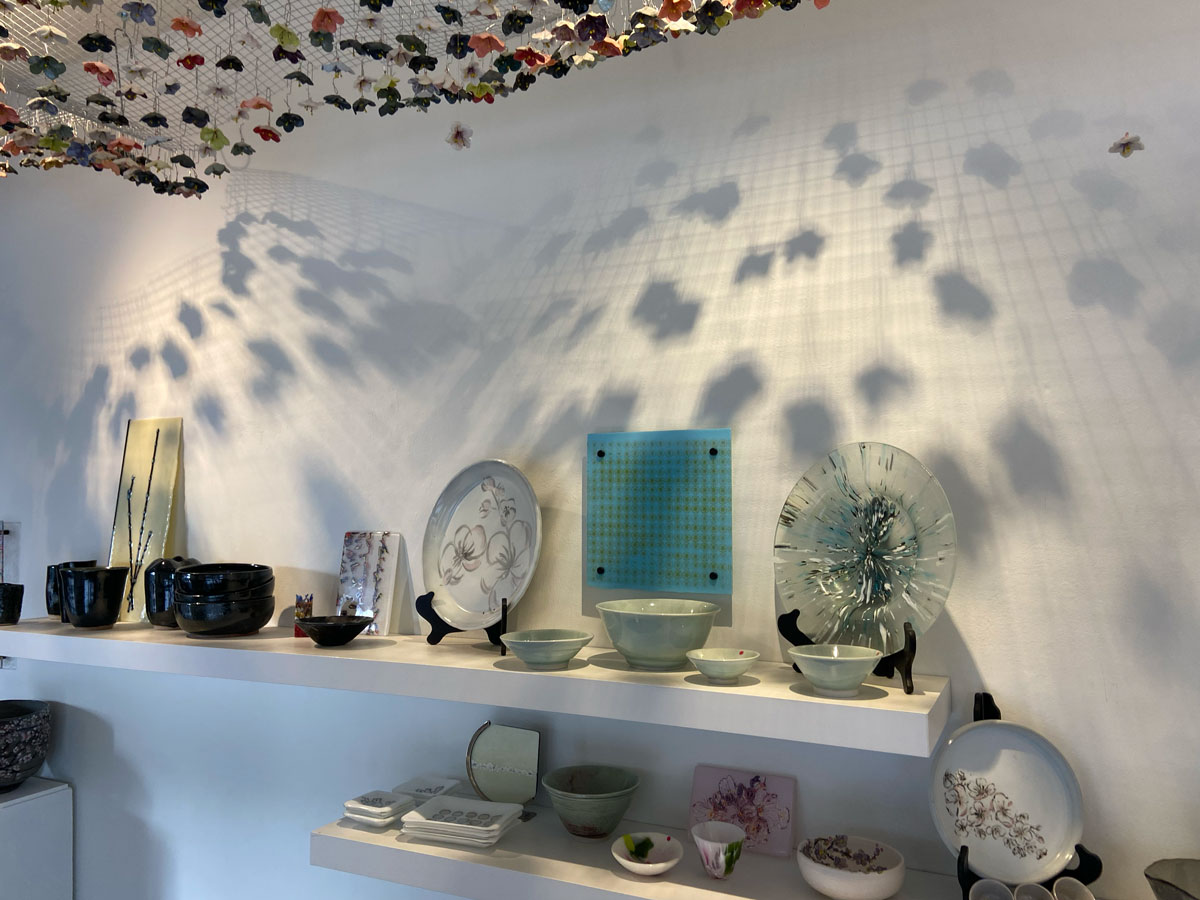 Glass exhibition at Craft Center