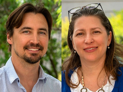 Jeremy Munday and Marina Leite