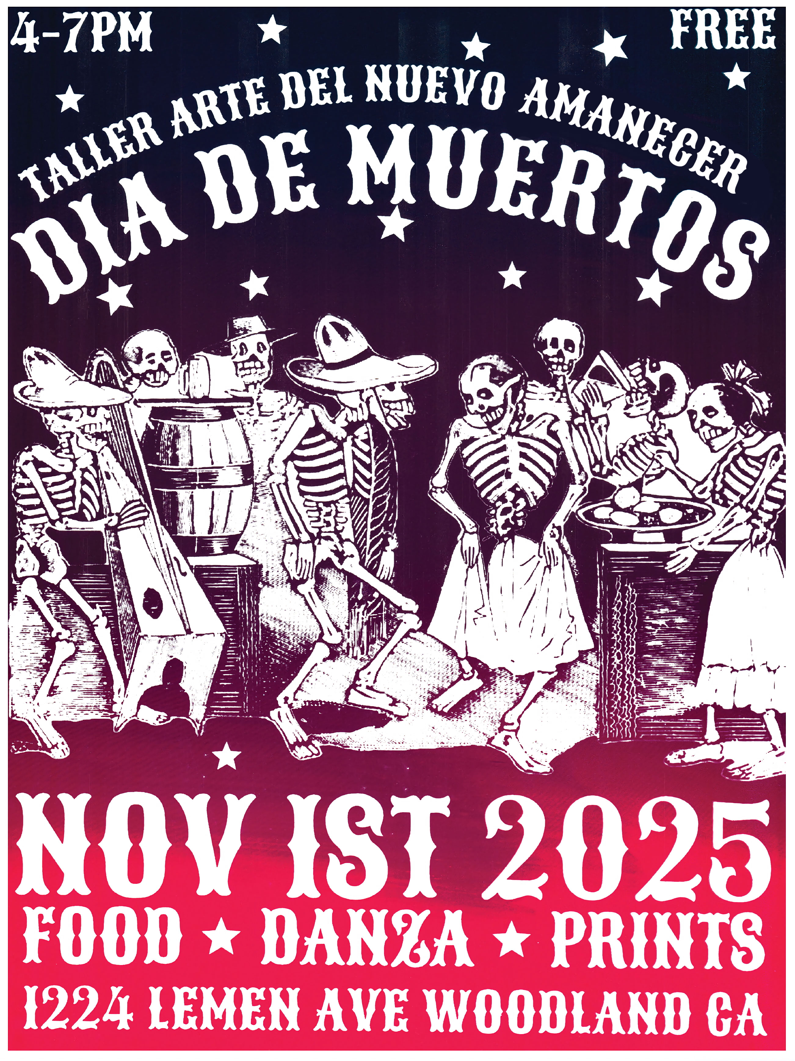 Poster of event Dia de Muertos