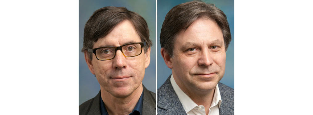 Gregory Clark and Alan M. Taylor, UC Davis faculty, headshots