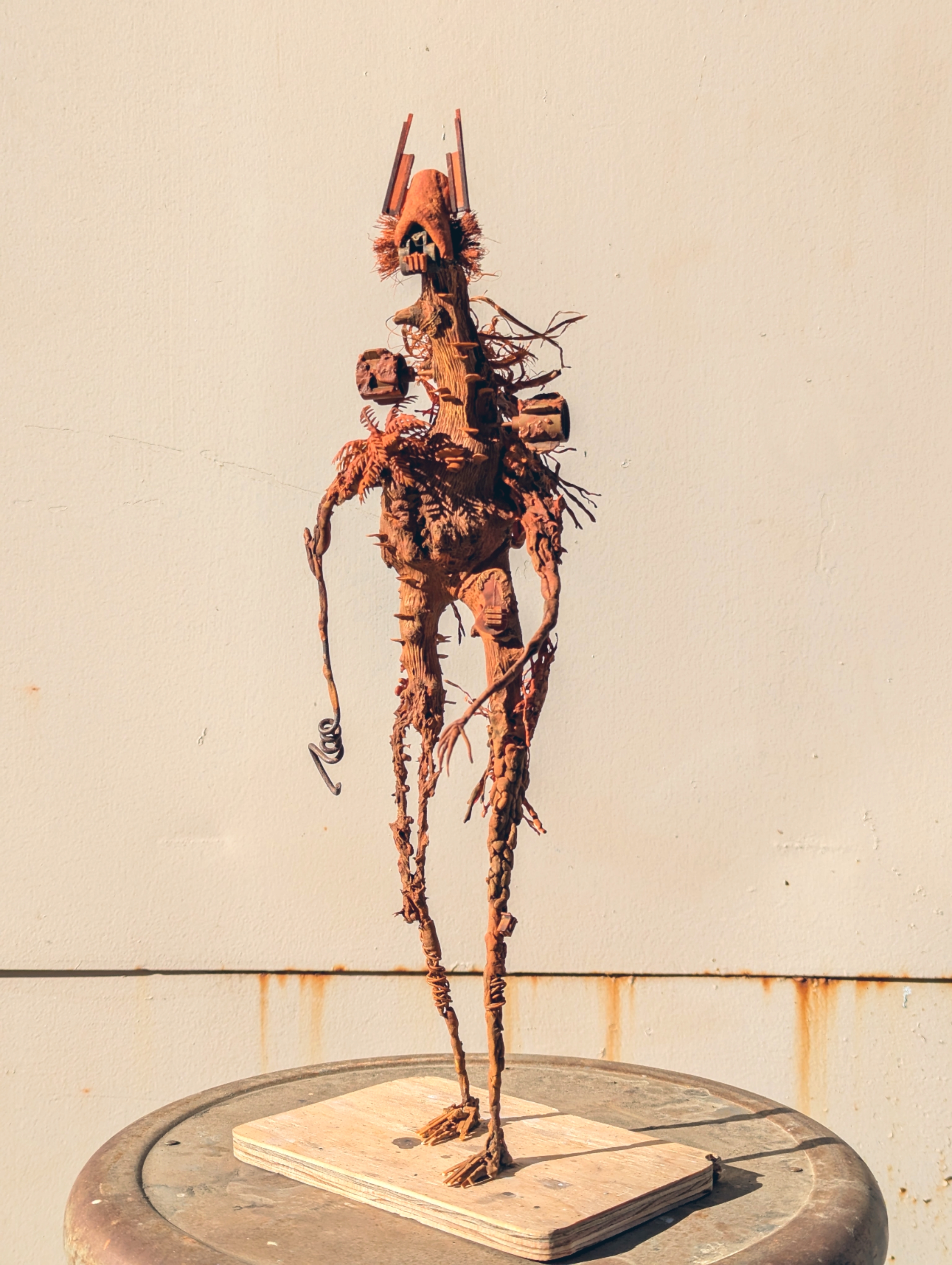M.F.A. candidate Joel Murnan work 'monster' be shown at the Arts & Humanities 2025 Graduate Exhibition. 