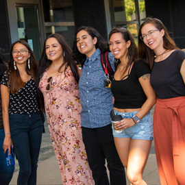 students posing for a picture