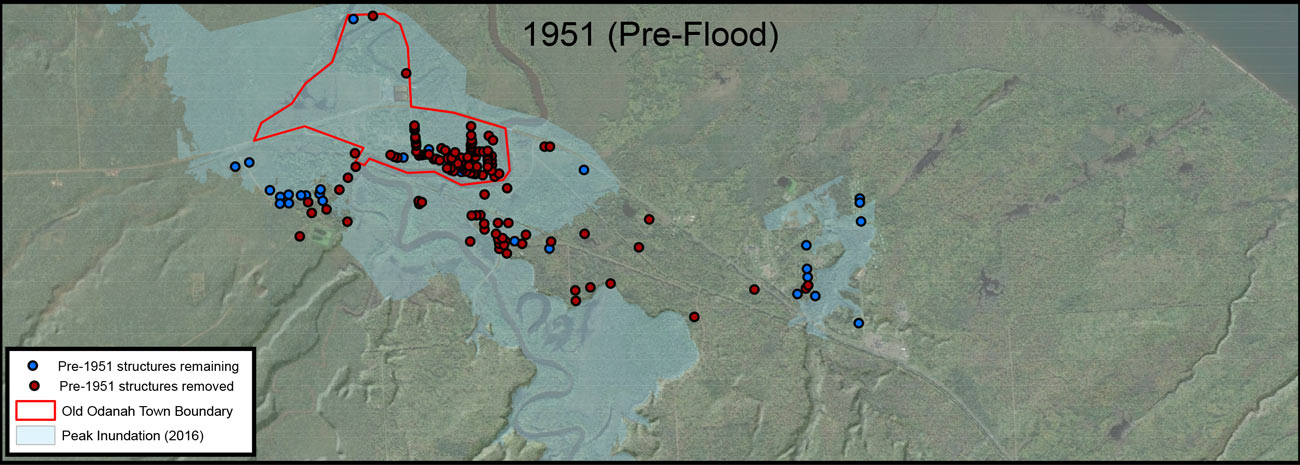 odanah pre-flood