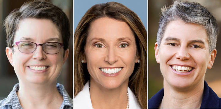 Three headshots