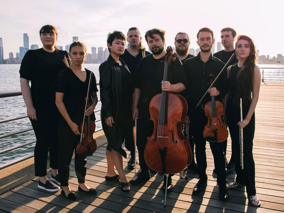 Group of people in a band