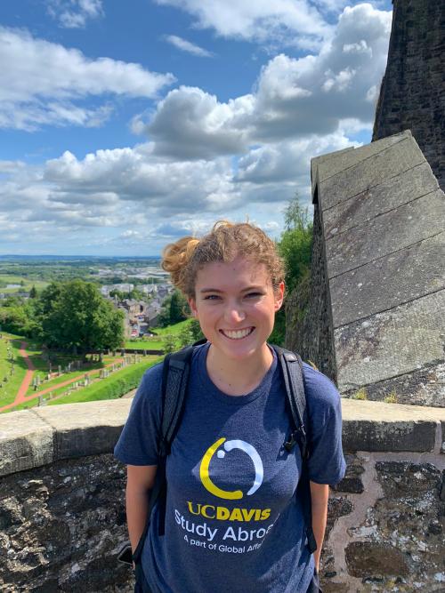 Susannah Schulze smiles on a sunny day.