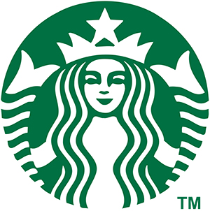 Starbucks coffee logo.