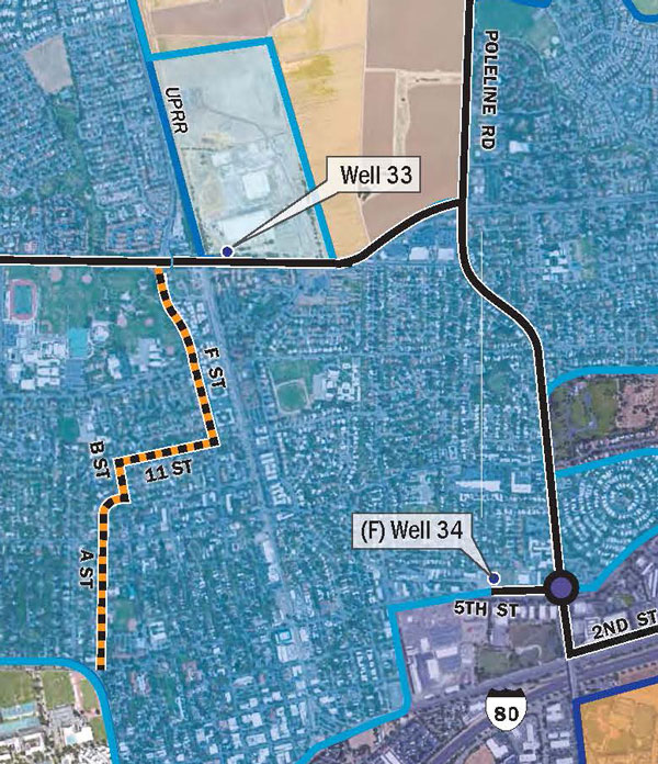 Water line map