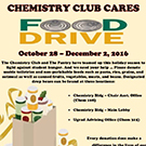 Chemistry Club food drive.
