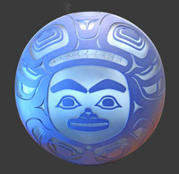 Water Spirit Globe Rattle