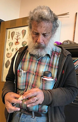 Art Shapiro with butterfly
