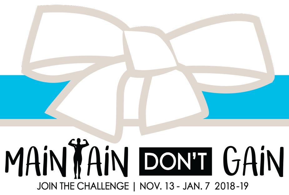 "Maintain Don't Gain" ribbon