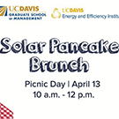 Solar pancake breakfast