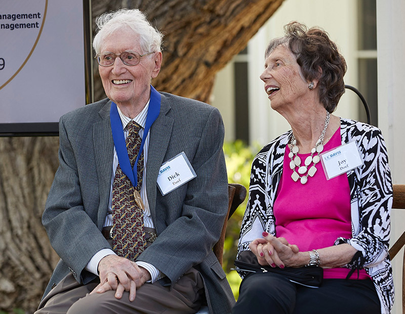 Dick Dorf with Joy Dorf.