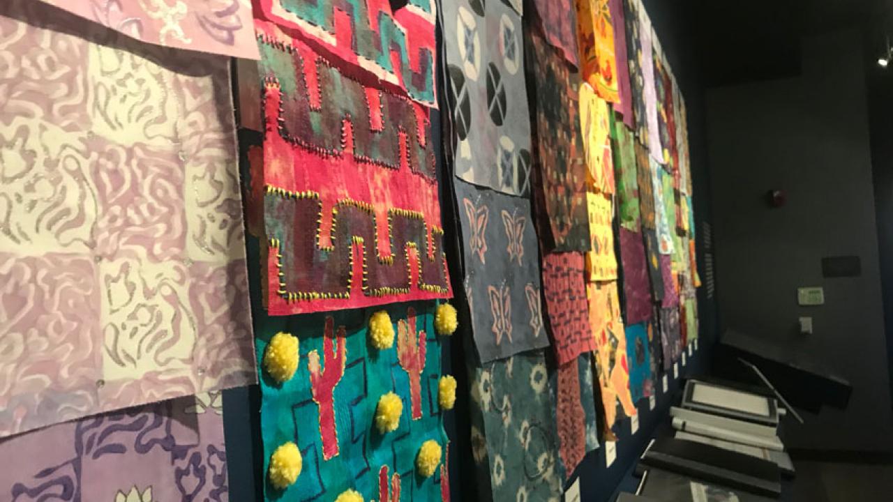 Textiles in design museum