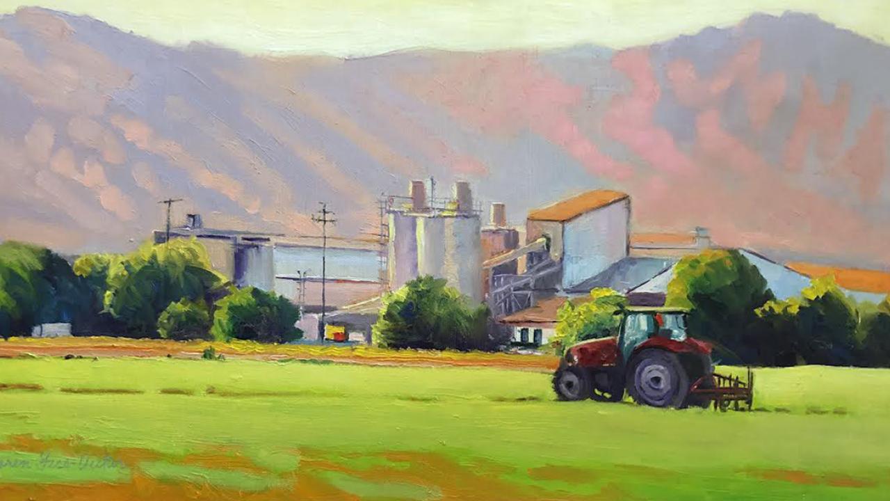 Valley painting