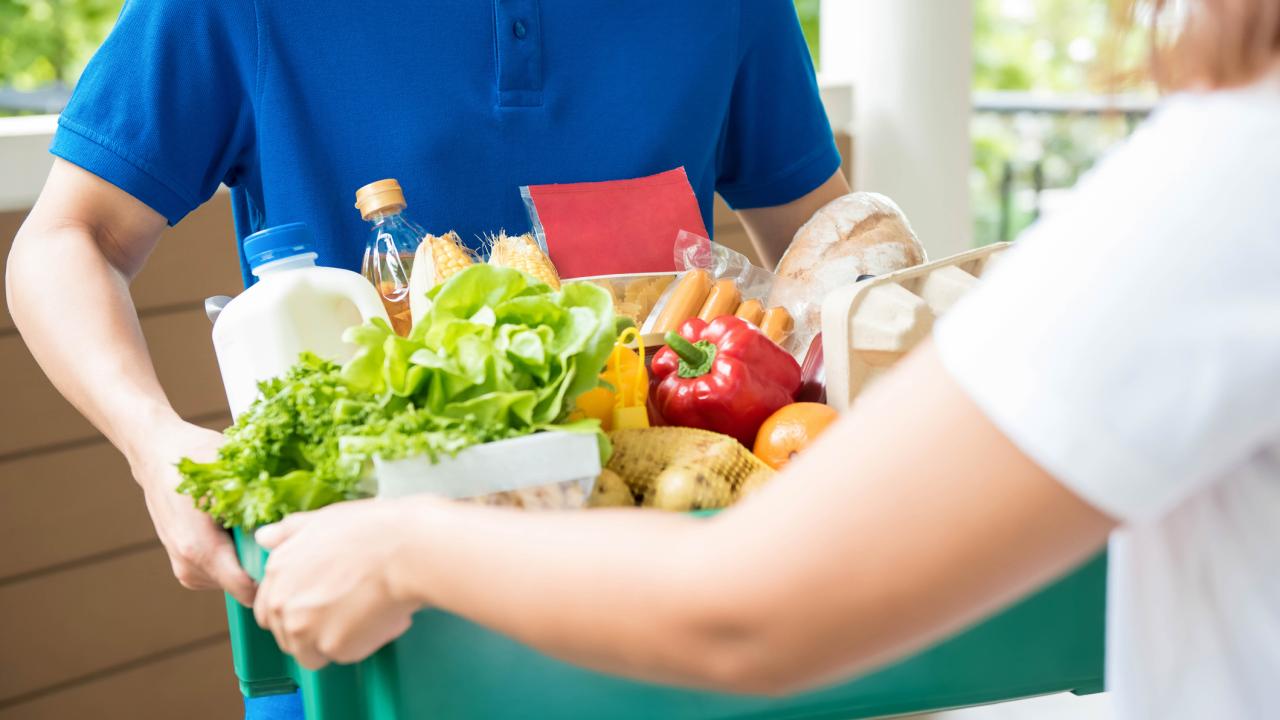 Food delivery box
