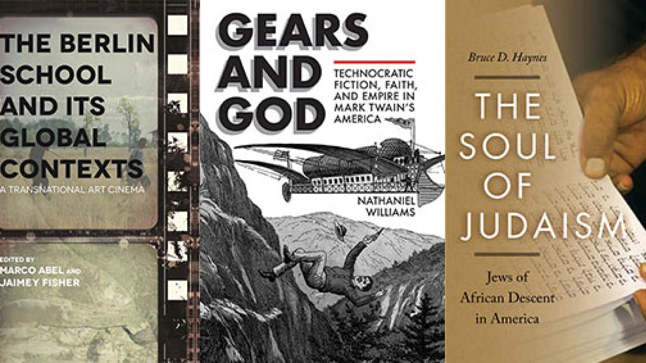Three book covers