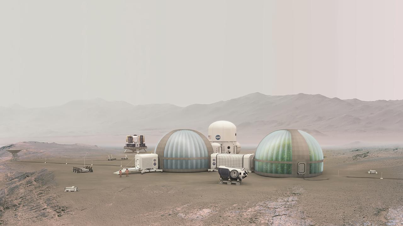 Greenhouse on Mars