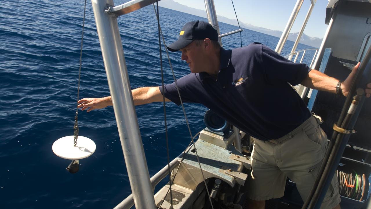 Measuring Lake Tahoe clarity
