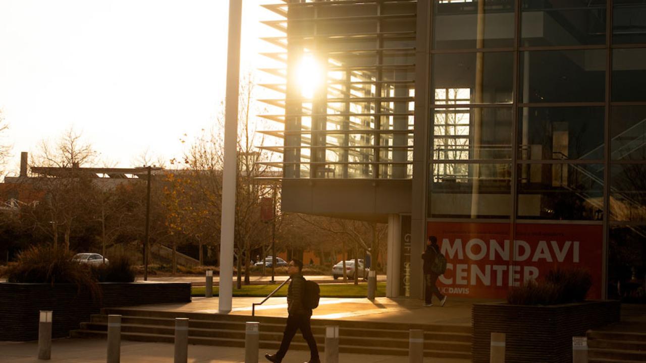 Mondavi Center at Sunset