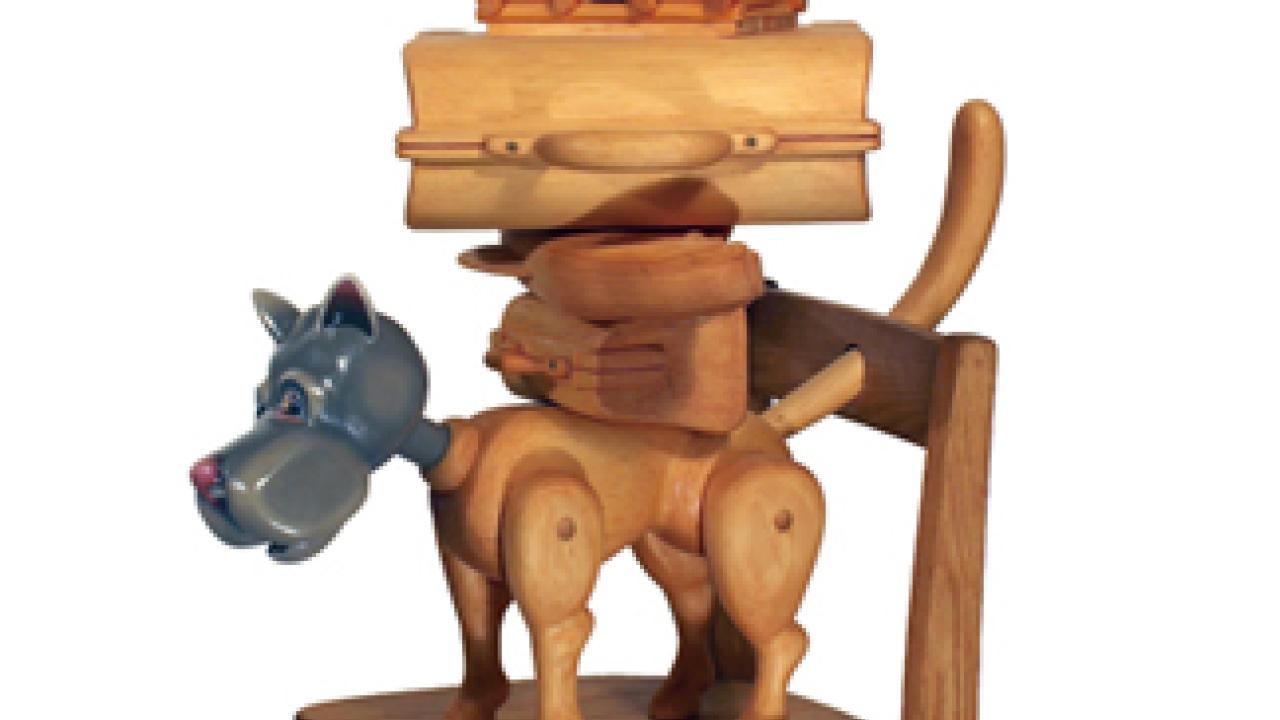 Michael Stevens' <i>Chop Suey</i>, 56-by-19-by-25 inches
