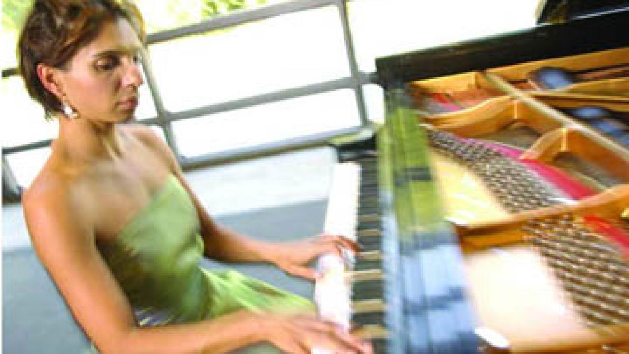 &lsquo;It was an audience member who planted the idea for this pro-
gram in my head,&rdquo; Lara Downes says of Mozart by Request.