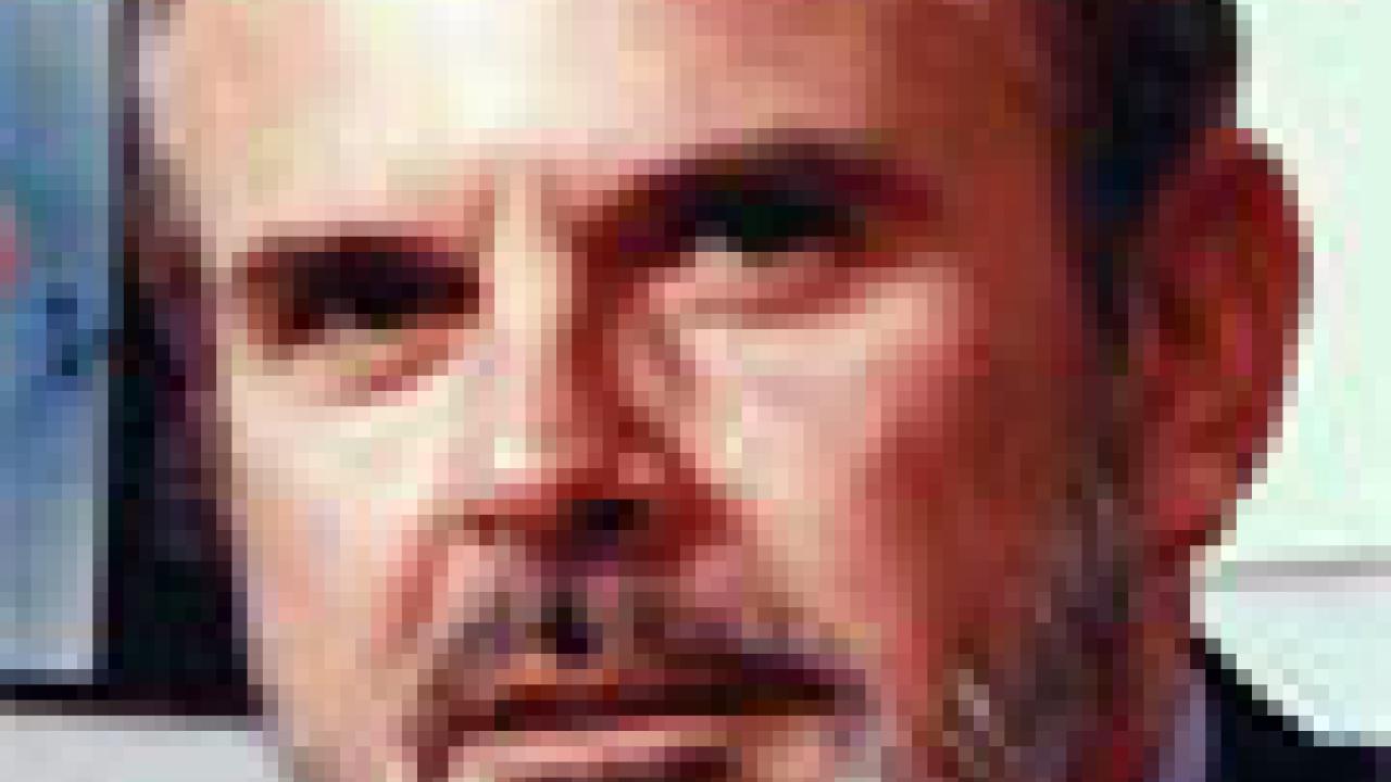 man's face