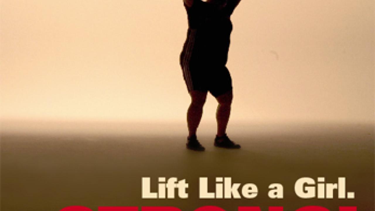 Graphic: Postcard advertisement for "Strong!" (cropped)