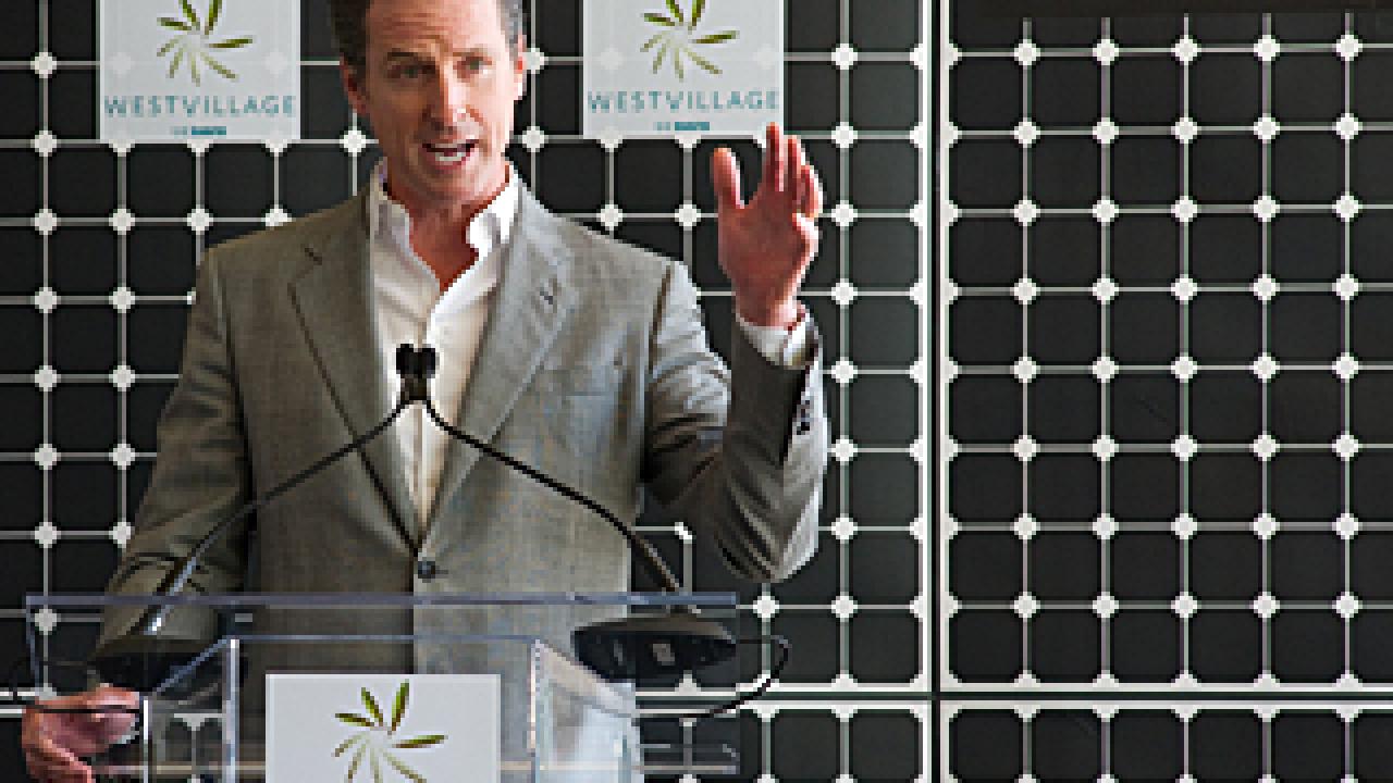 Photo of Gavin Newsom