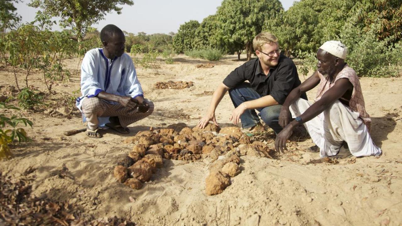 Peace Corps volunteer in Senegal, West Africa