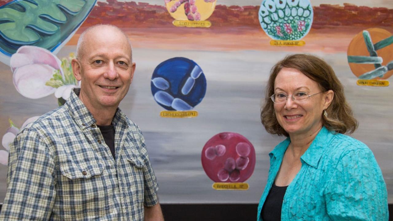Professors Luca Comai and Michelle Igo