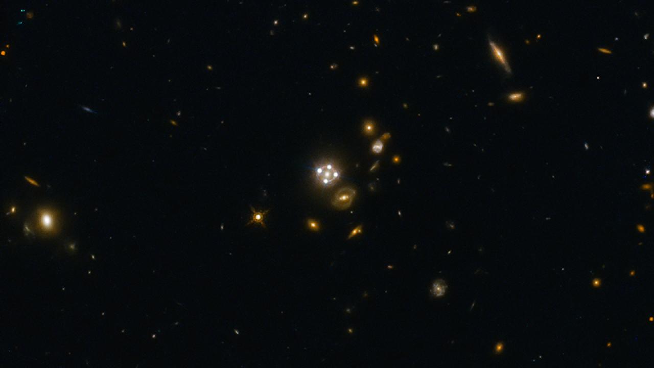 Lensed quasar