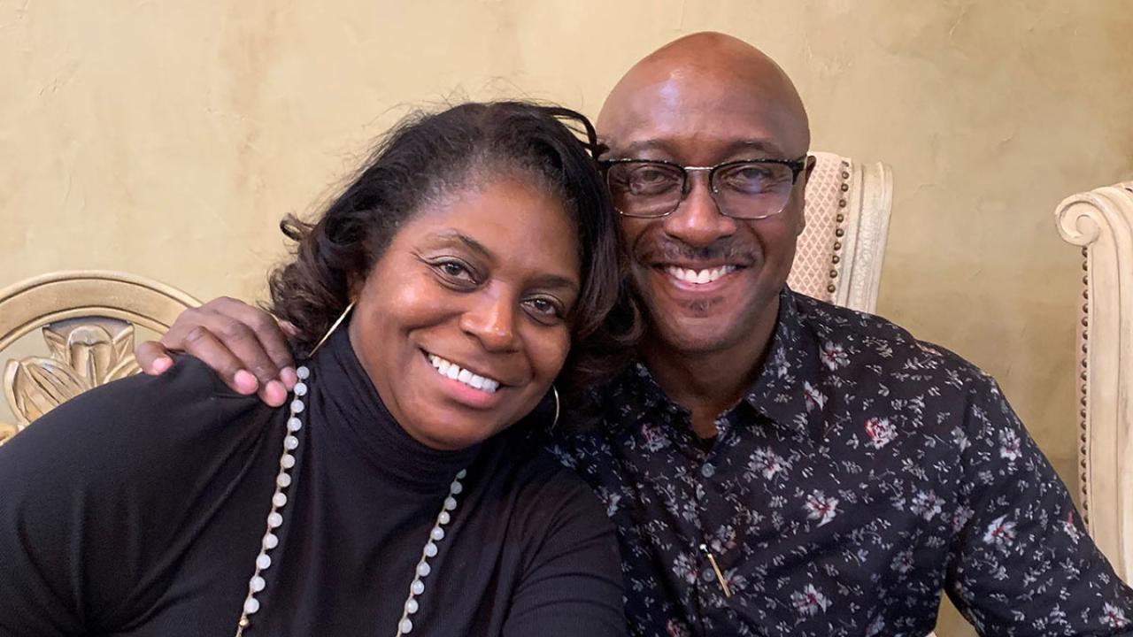 Lois and Daryl Goss, portrait