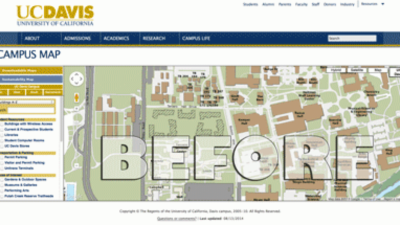 New campus map