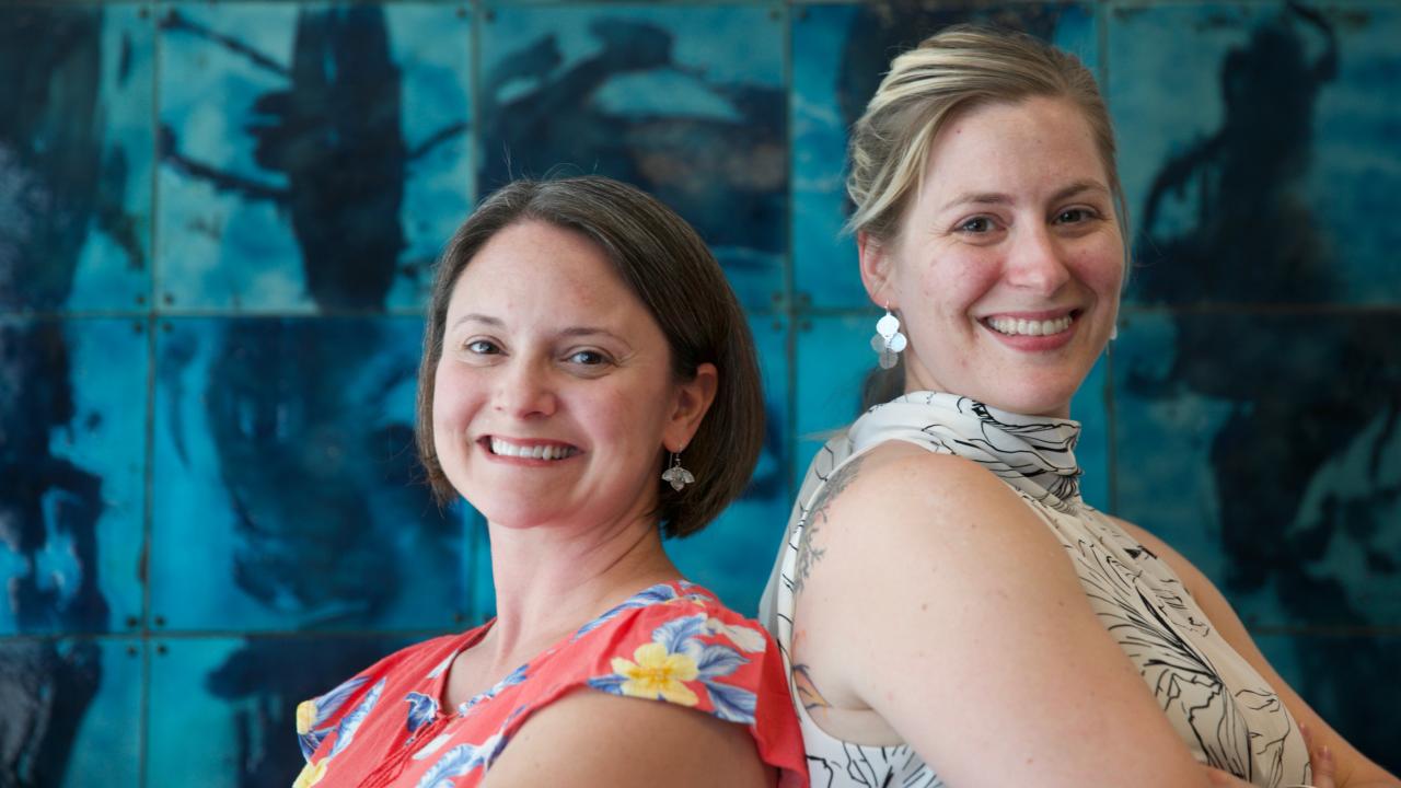 Tara Ann Niendam and Laura Tully