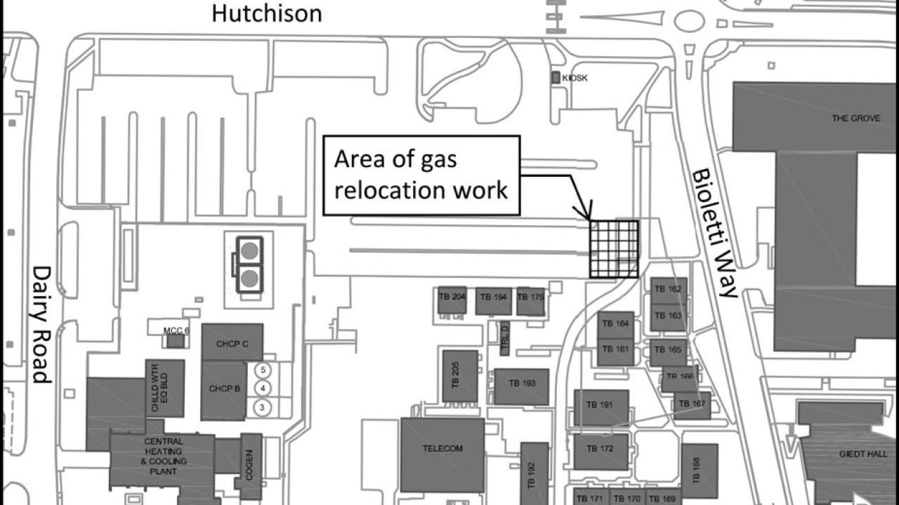 Gas-release map