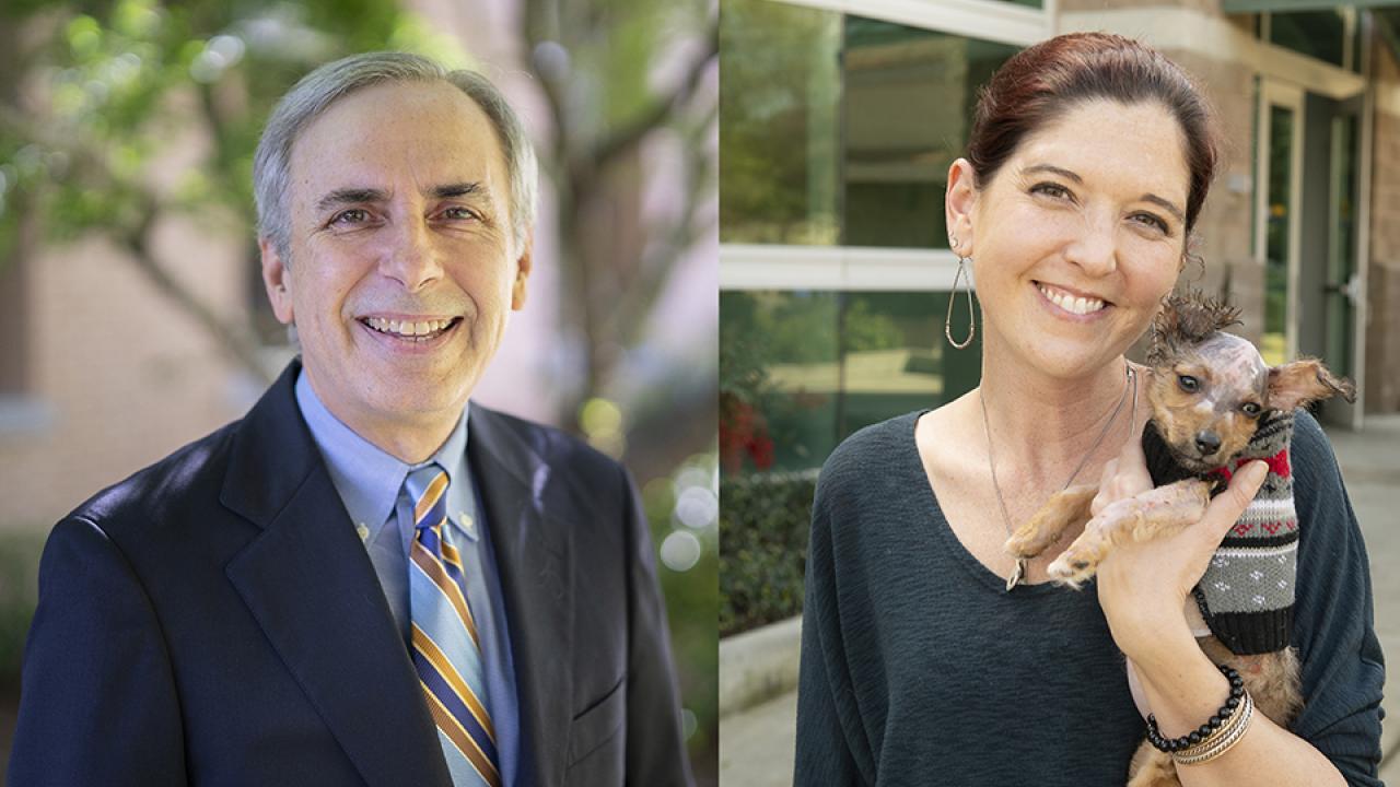 Michael Rogawski and Jamie Peyton