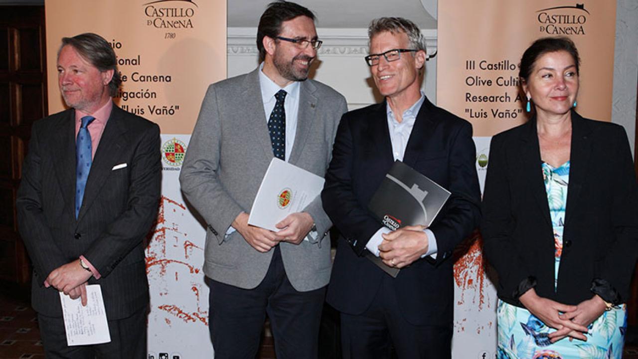 Photo: Award ceremony in castle